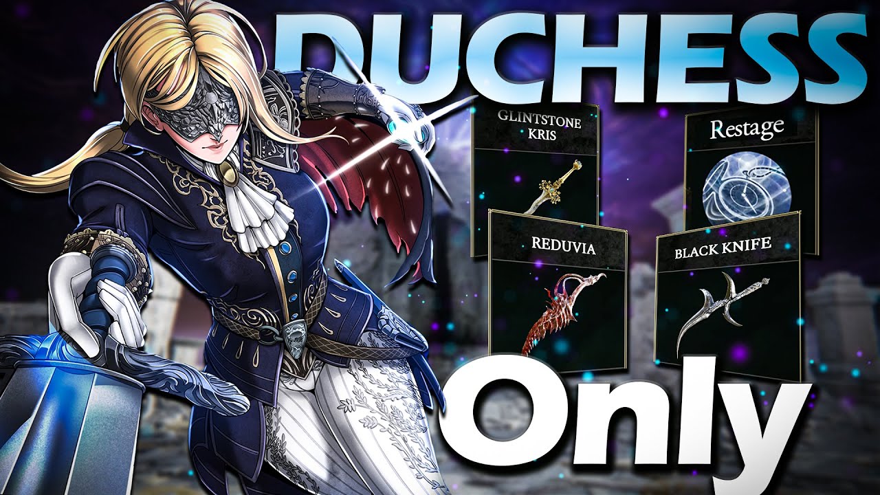 Elden Ring Nightreign but I only use DUCHESS!!! (She's OP)
