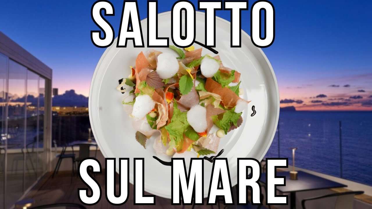 Pranzo al SALOTTO SUL MARE a Terrasini La cucina dello Chef Stellato Giuseppe Costa