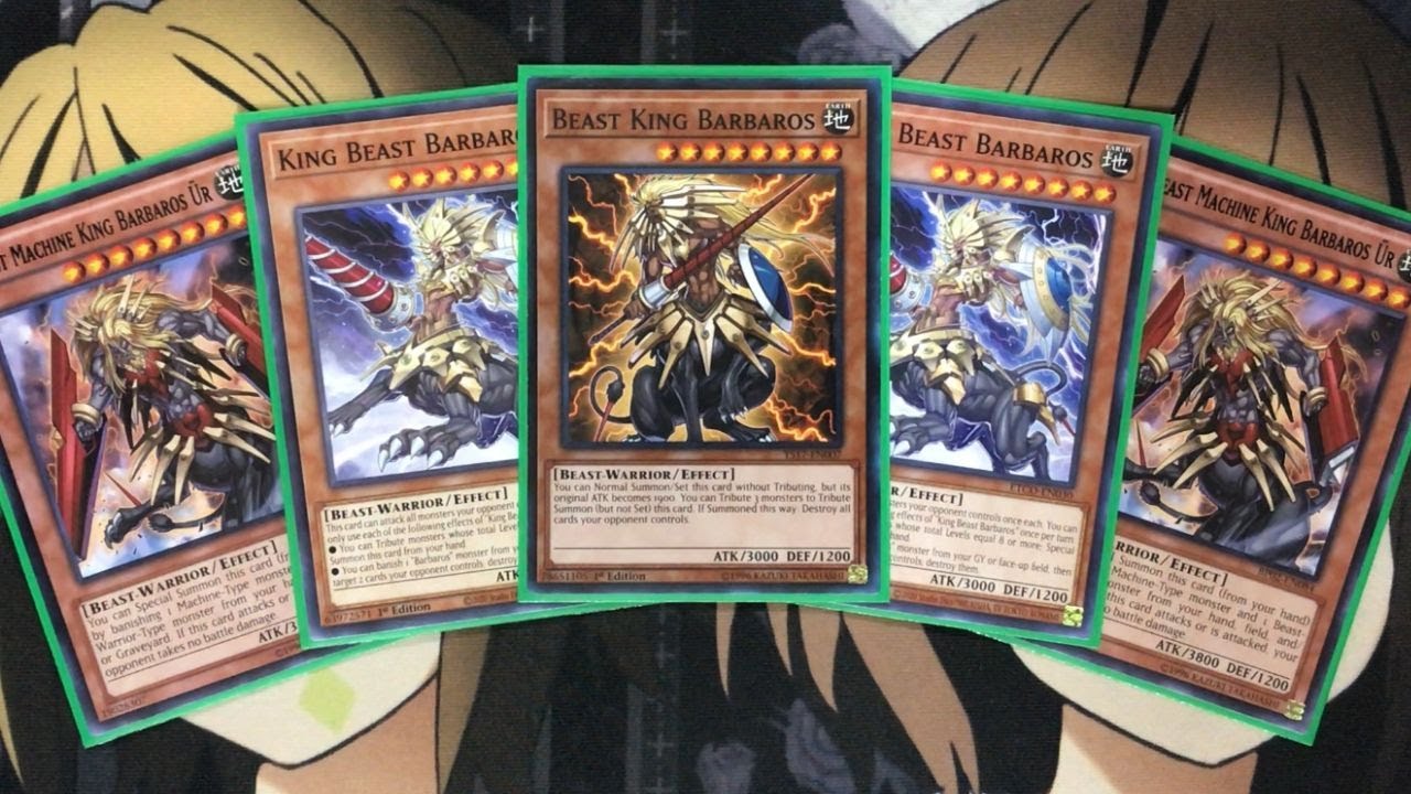 My Beast King Barbaros Yugioh Deck Profile for Post Eternity Code
