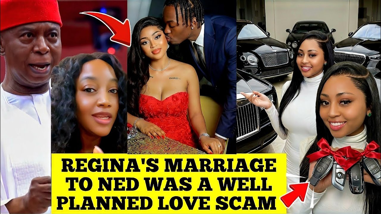 NED NWOKO'S SISTER ANGRILY CALLS OUT REGINA DANIELS AND HER UK LOVER OVER A WELL PLANNED LOVE SCAM 