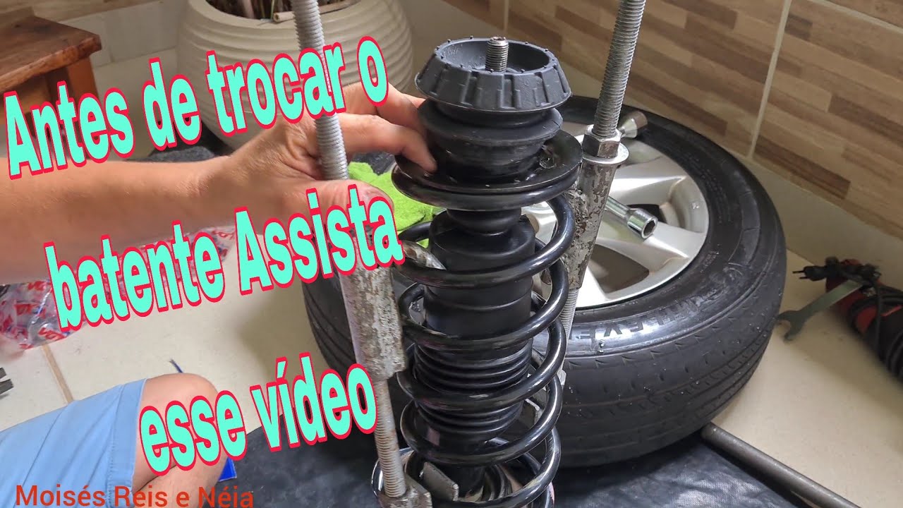 Como trocar batente do amortecedor do Nissan Versa 