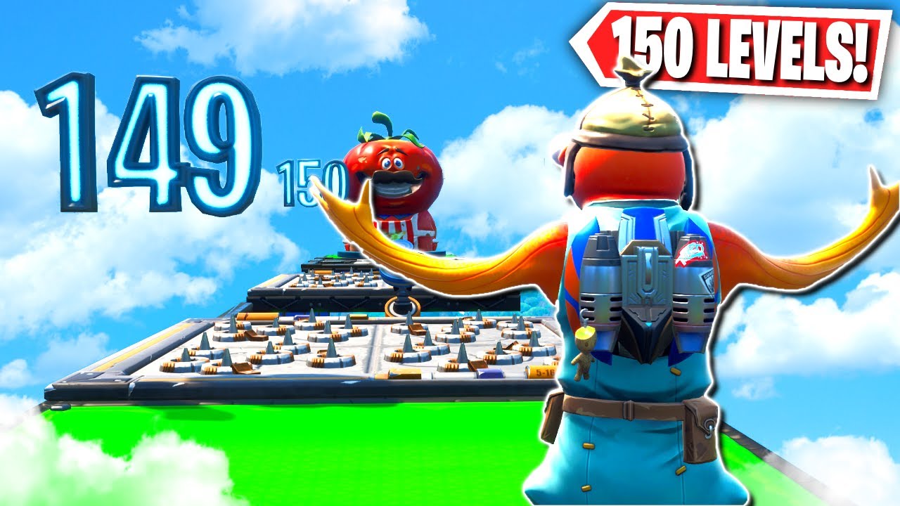You Have to SEE this 150 LEVEL Default Deathrun! (Fortnite Creative Mode)