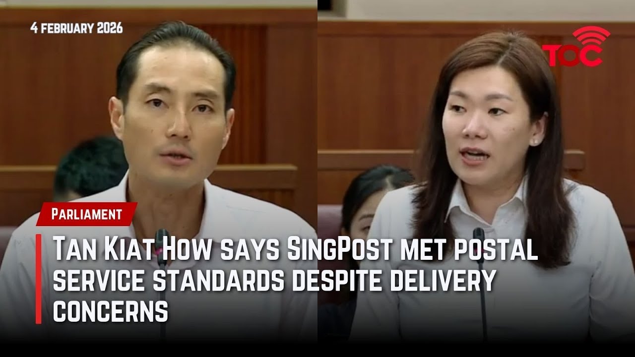 Тан Киат Хоу утверждает, что SingPost выполнила стандарты почтовой службы, несмотря на проблемы с...