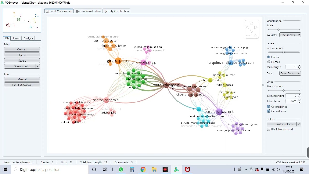 vosviewer: uma breve introdução
