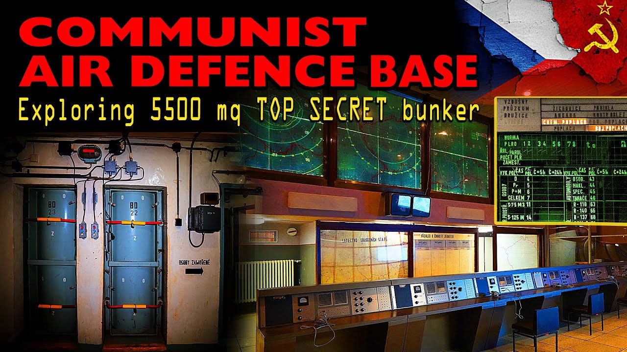 Base di difesa antiaerea della Guerra Fredda - Visita nel bunker segreto in Czechia