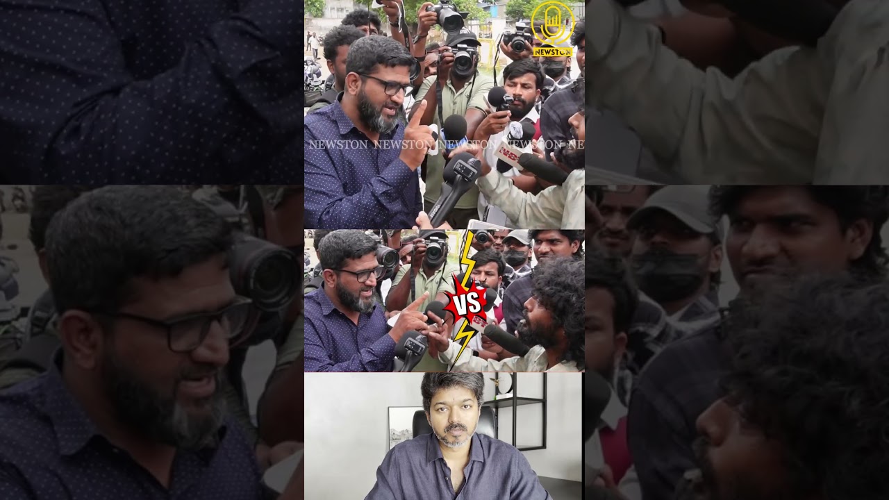 TVK VS DMK நடந்த கடும் மோதல்.! Tvk Vs Dmk Fans Fight Issue | Tvk Karur Stampede | Tvk Vijay Video