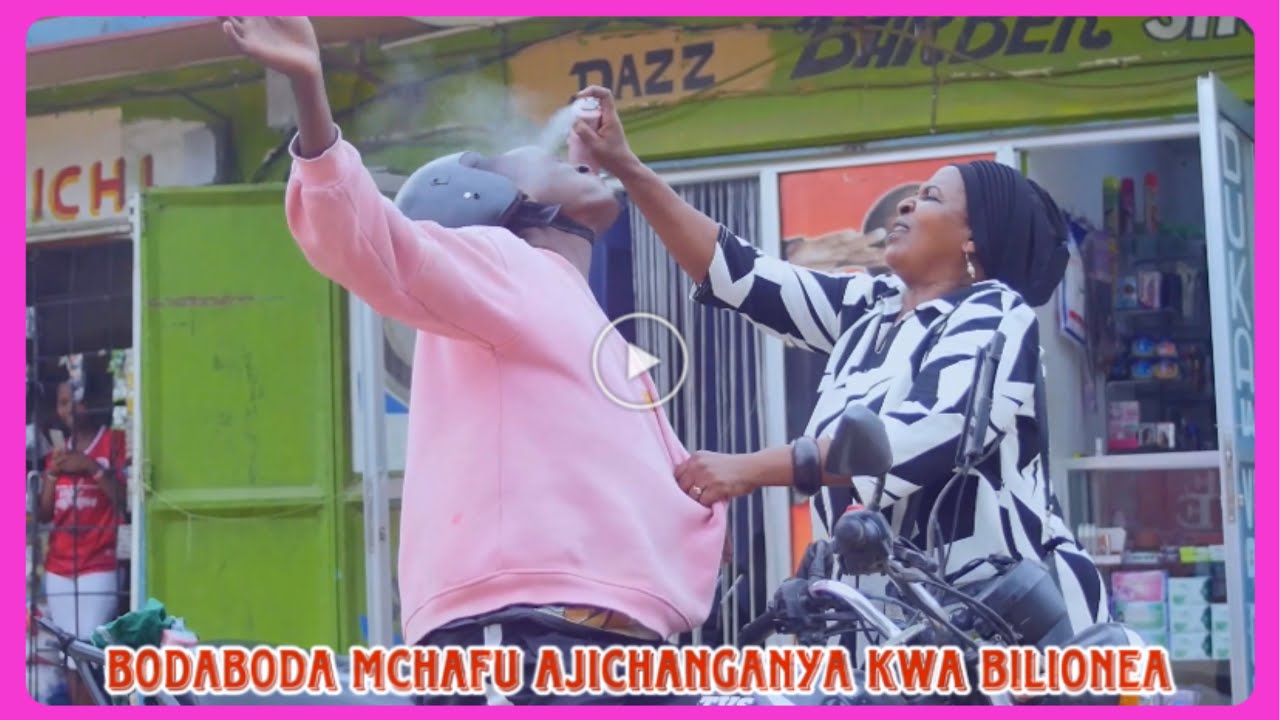 BODABODA AMPAKIA MAMA MAWIGI AJIKUTA AKIMUOGESHA NA PAFUME KISA KUNUKA KWA KUPITILIZA