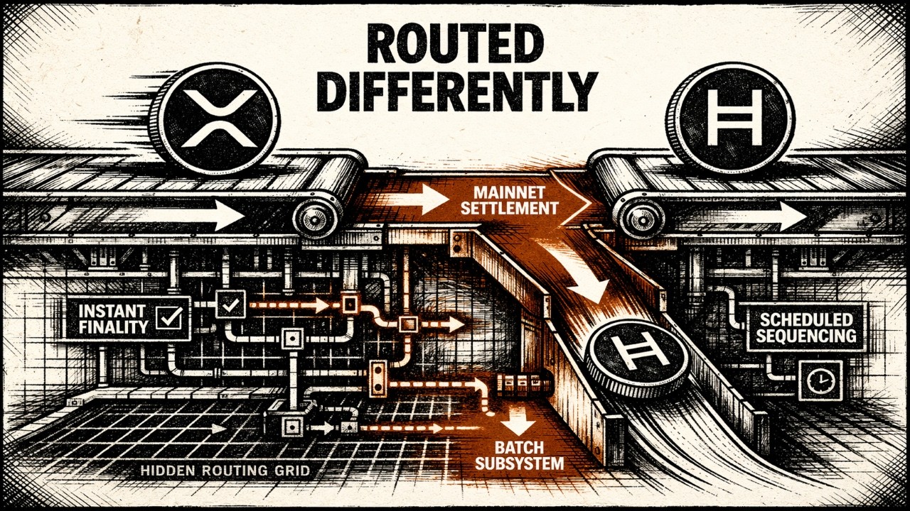 The Classification Problem Institutions Won&rsquo;t Explain | XRP, HBAR, Stablecoins