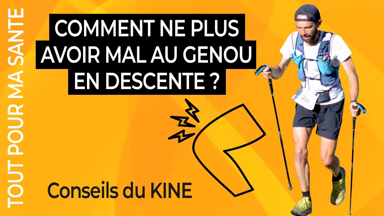 Comment soulager les genoux en descente ? Rando et Trail