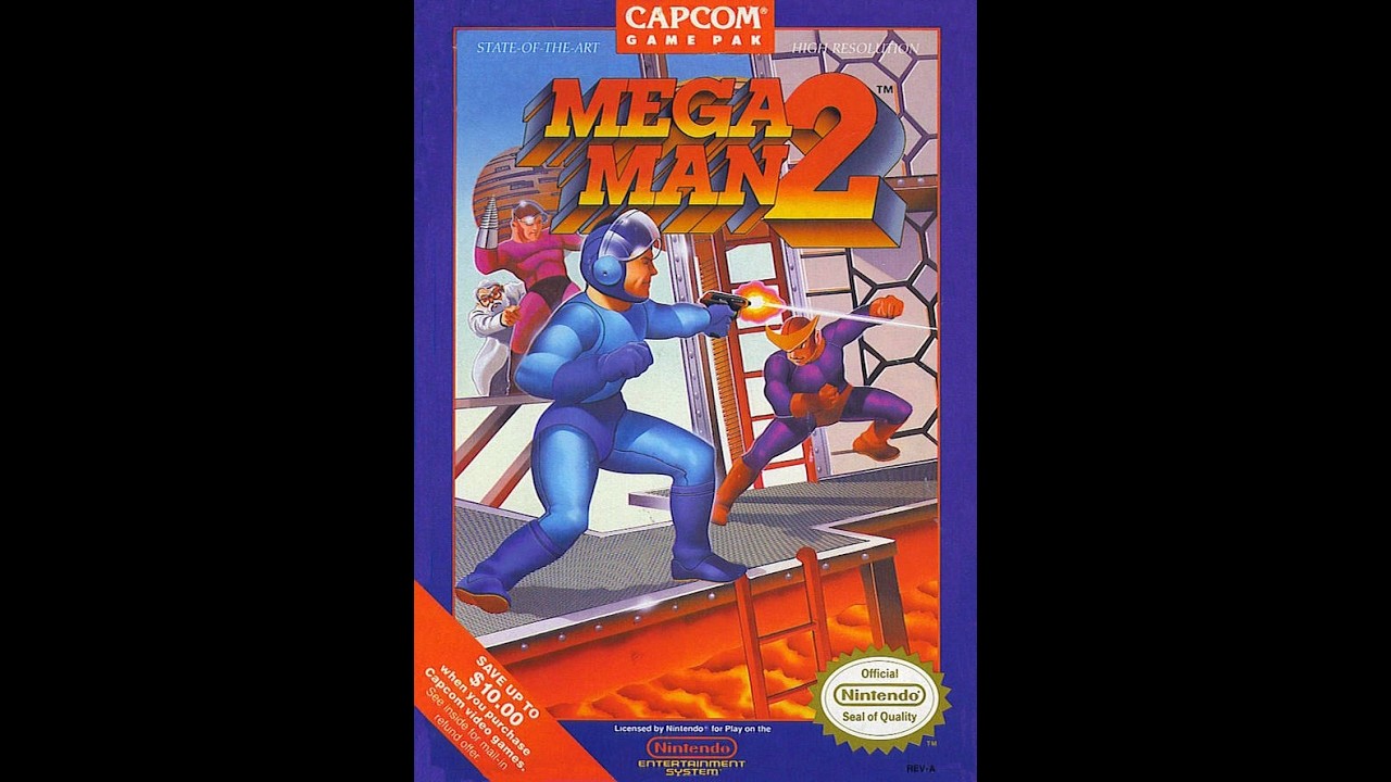 Retro challenge. 0342_1500 - Mega man 2