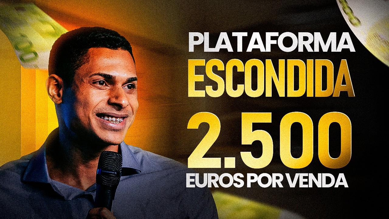 A Máquina de Euro: A plataforma com lançamentos que paga € 2.500 por venda