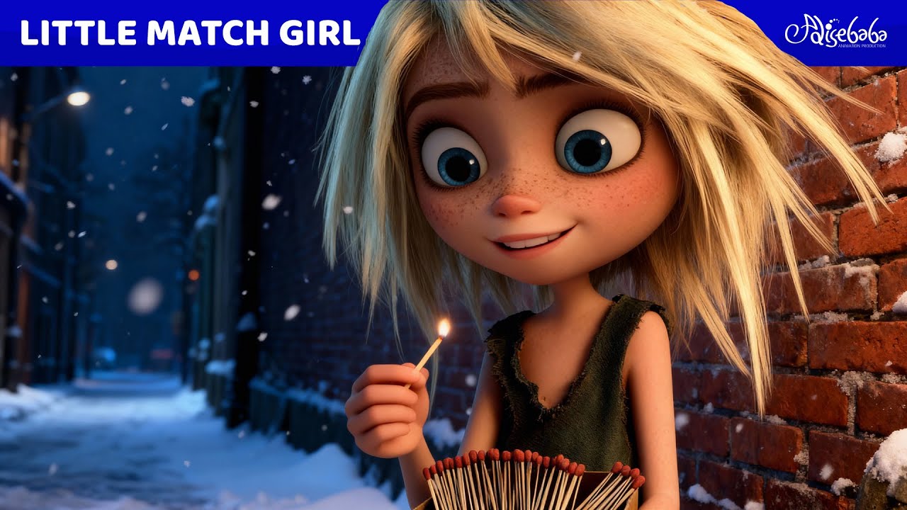 The Little Match Girl ❄️✨| 3D 4K | Bedtime Stories for Kids | Fairy Tales