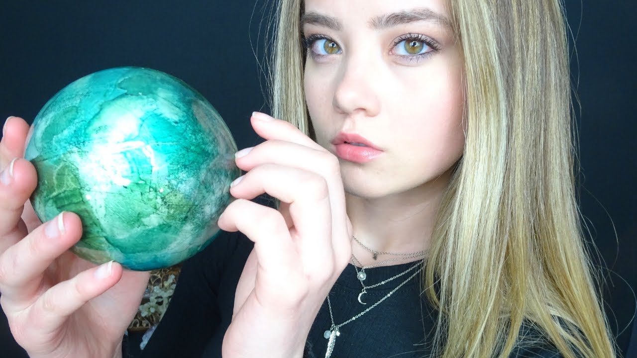 ASMR Reiki Energy Healing Roleplay With The Dark Fairy | Plucking, Crystal Sounds, Hand Movements