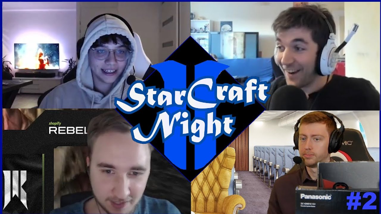 SC2Night#2 StarCraft Community Funny Moments ft. Reynor, PtitDrogo, Grubby & more!