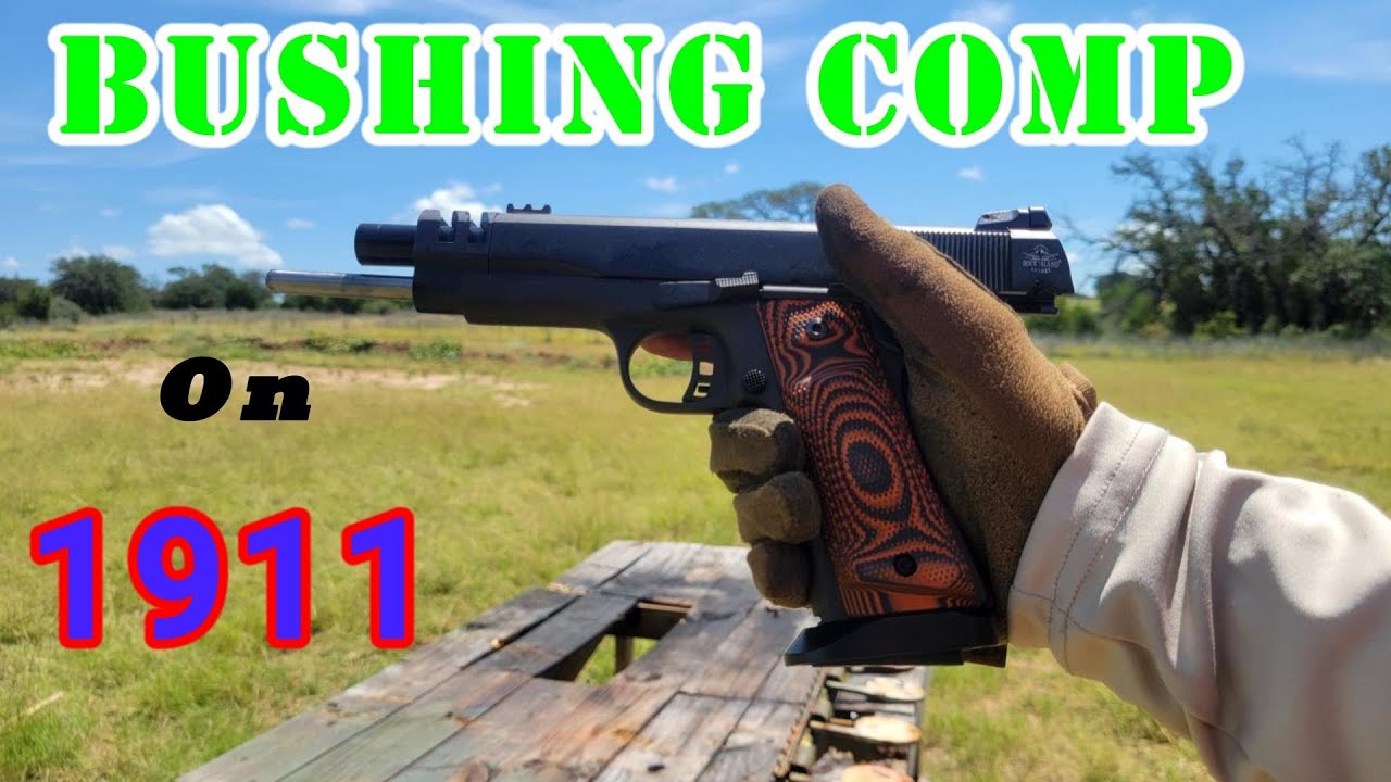 CZ industries Bushing Comp on 1911