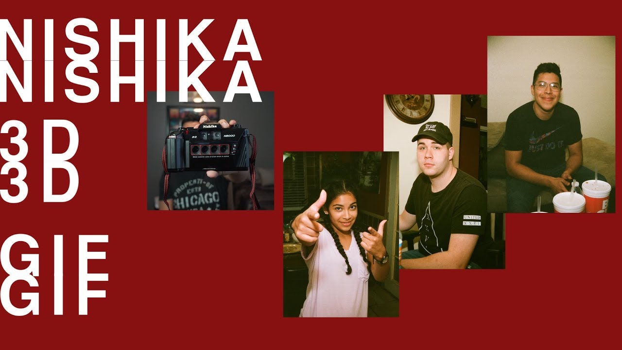 Nishika N8000 3D GIF tutorial (Mura Masa Effect)