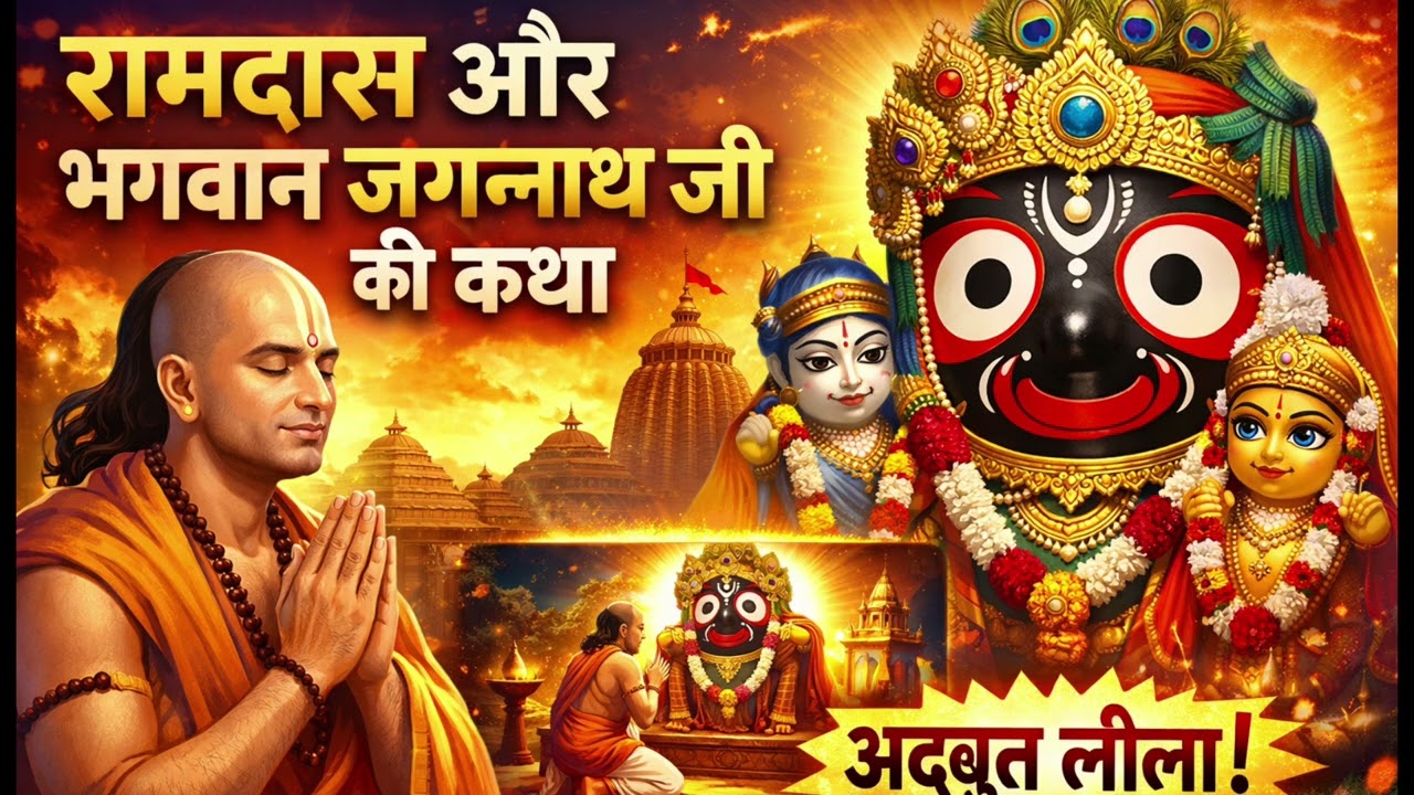 रामदास और भगवान जगन्नाथ जी की अद्भुत कथा | Jagannath Ji Ki Mahima | Bhakti Katha