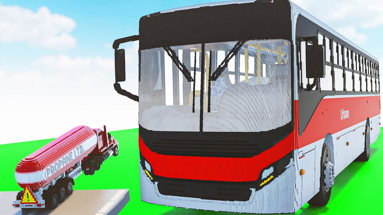 Cars vs Bus Part 2 | Teardown