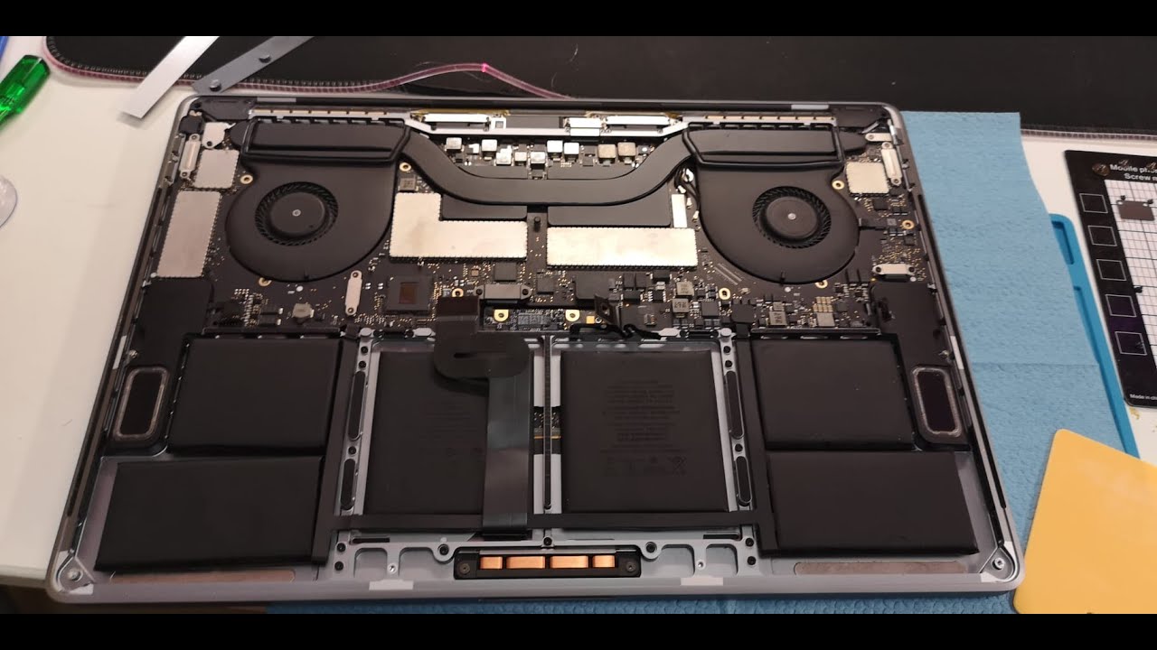 LIve Macbook Akku wechseln und reden