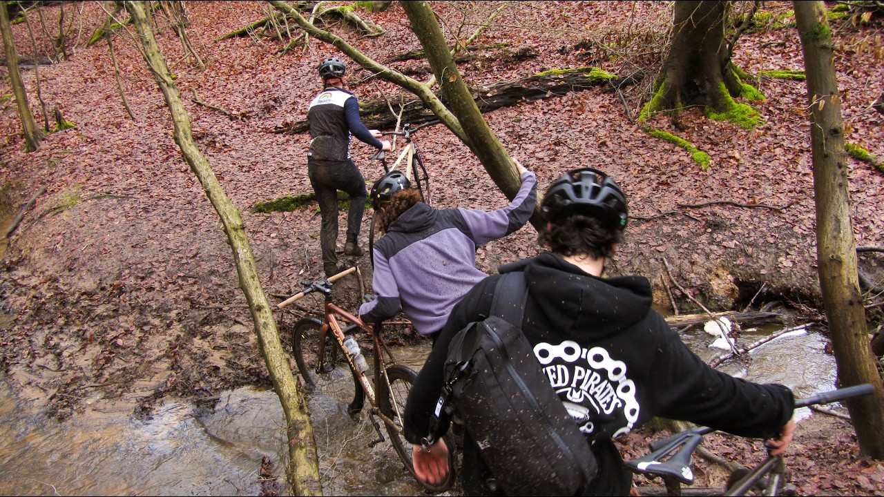 mud + track bikes = hella fun