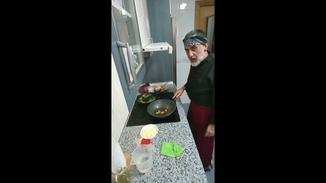 migas de sémola y sardinas plancha