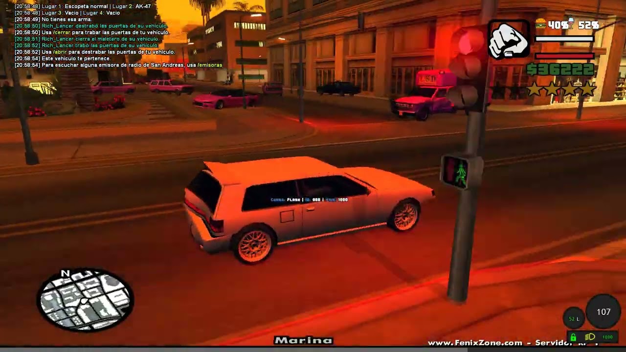 [FZ:RP] Persecución: 1 Flash VS Medio SAPD