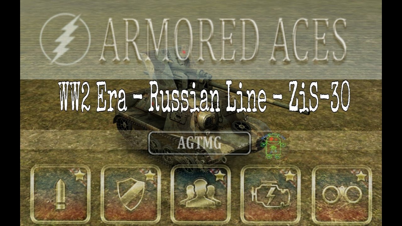 Armored Aces - Full ZiS-30 - WW2 Era - Russian TDs - Full HD Gameplay (1080p)