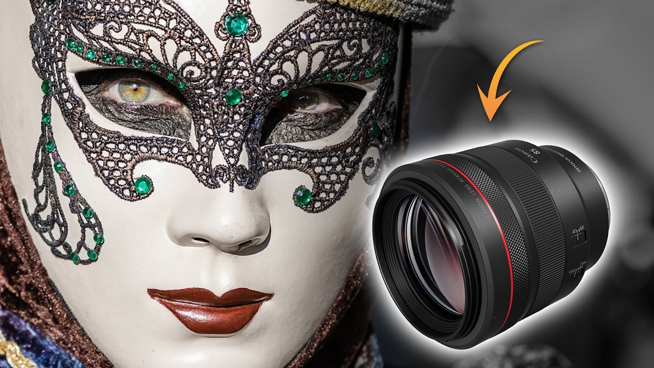 Come Fare Foto al CARNEVALE di VENEZIA con Canon EOS R1 e RF85mm f1.2 | Critico le tue Fotografie
