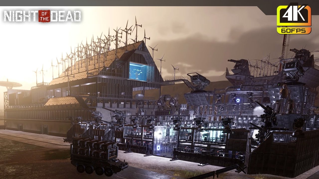 The base I built in the last days to resist zombies ★ Night of the Dead ★