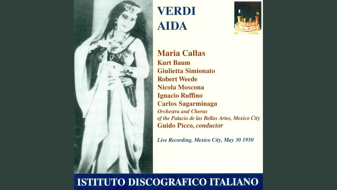 Aida, Act III: O patria mia (Aida)