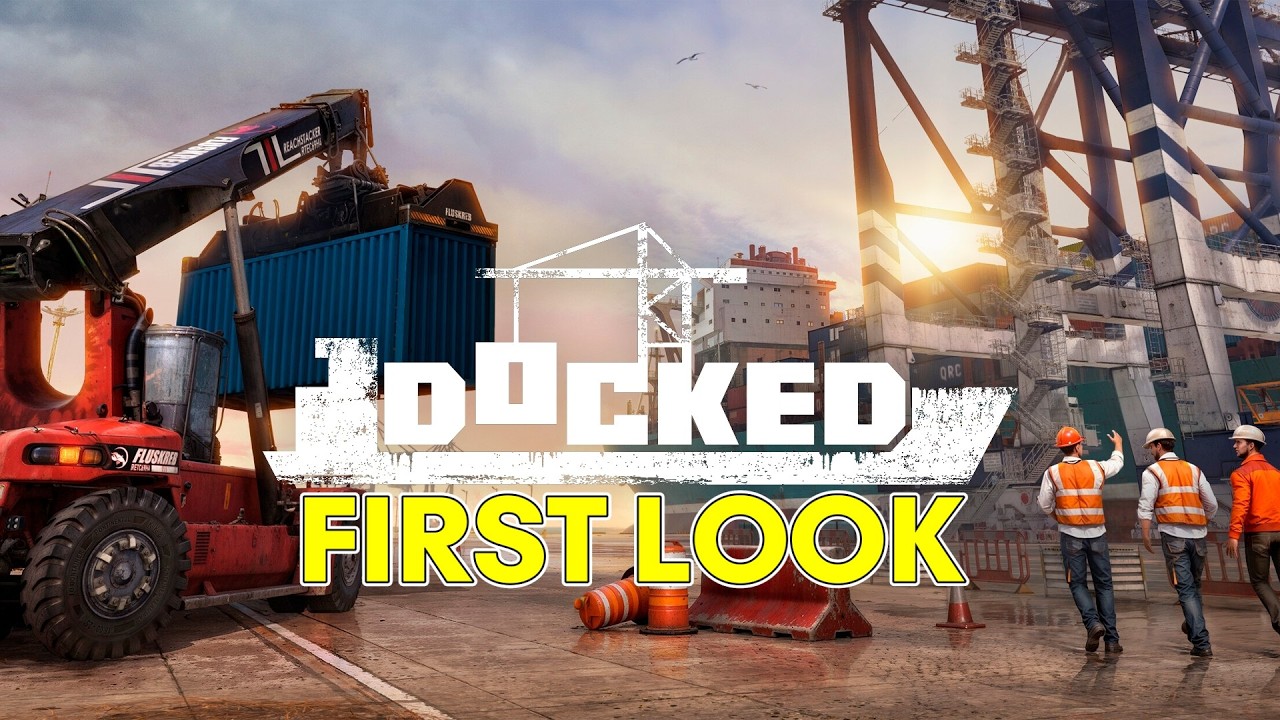 DOCKED DEMO - lets have a first look at this new Ship Dock game