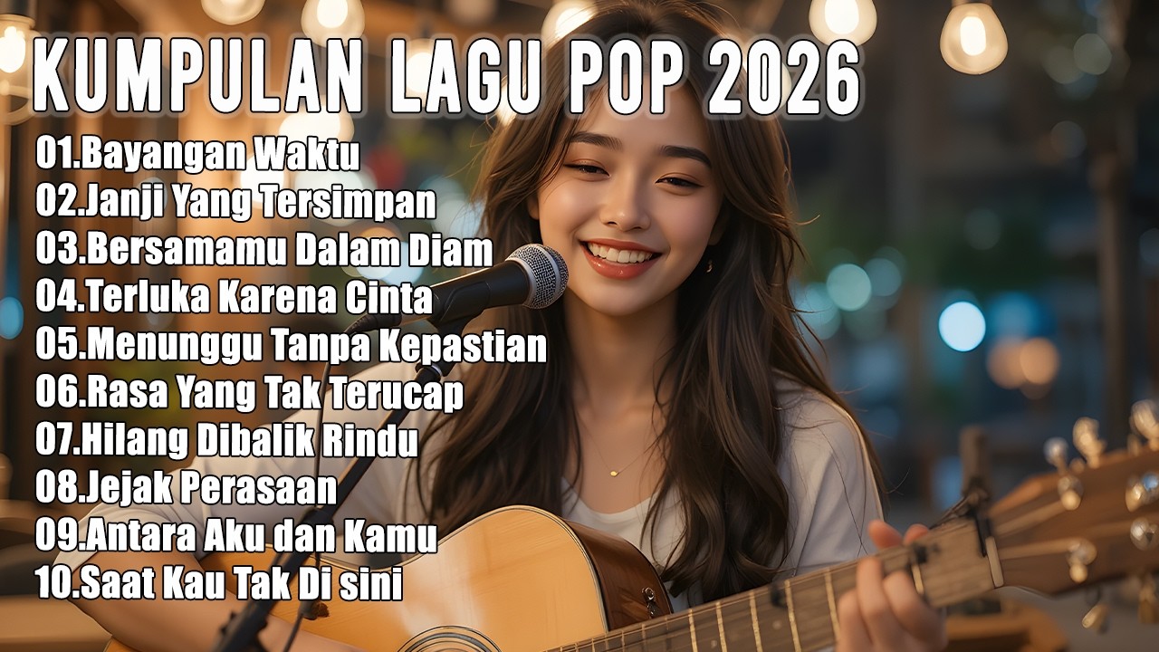 🎵 Lagu Pop Indonesia Viral 2026 – Musik Santai & Terpopuler untuk Setiap Momen