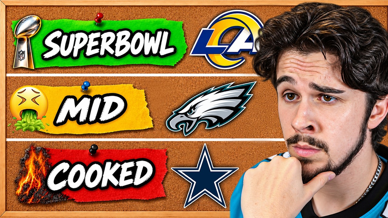 I Ranked EVERY NFL Team for 2026