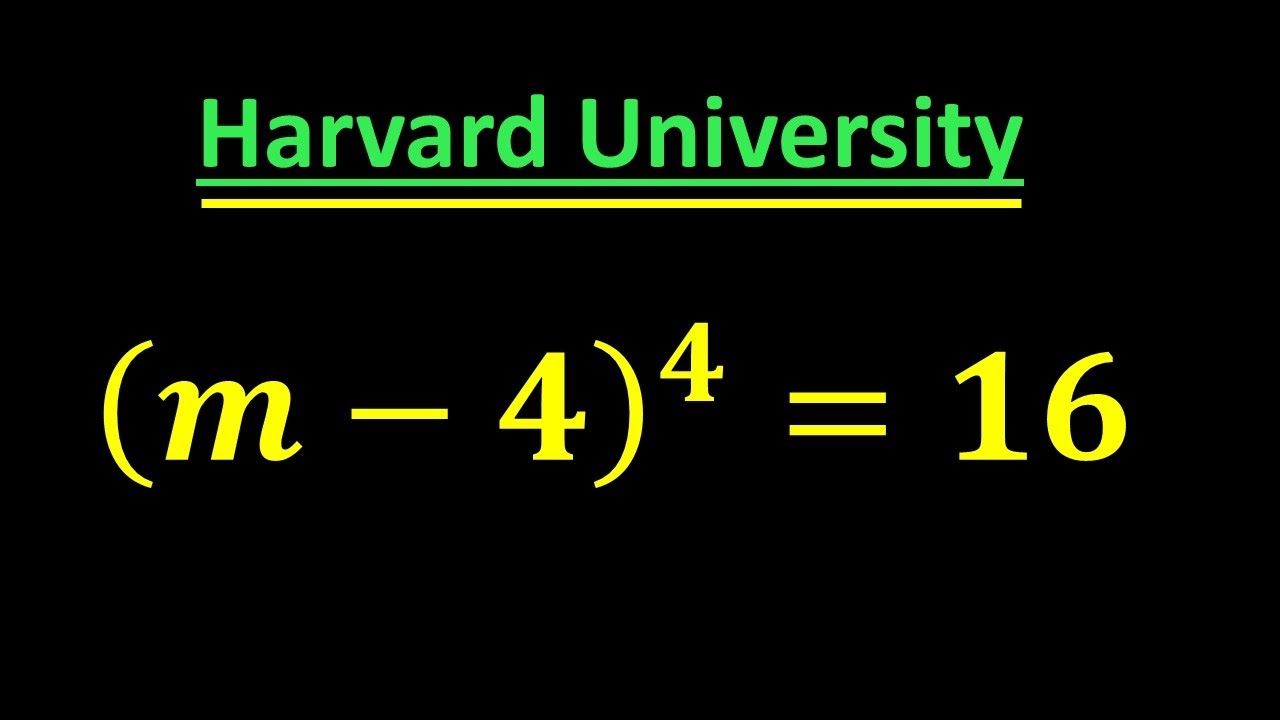 Harvard University Admission Interview Tricks | 99% Failed Admission Exam | Algebra Aptitude Test