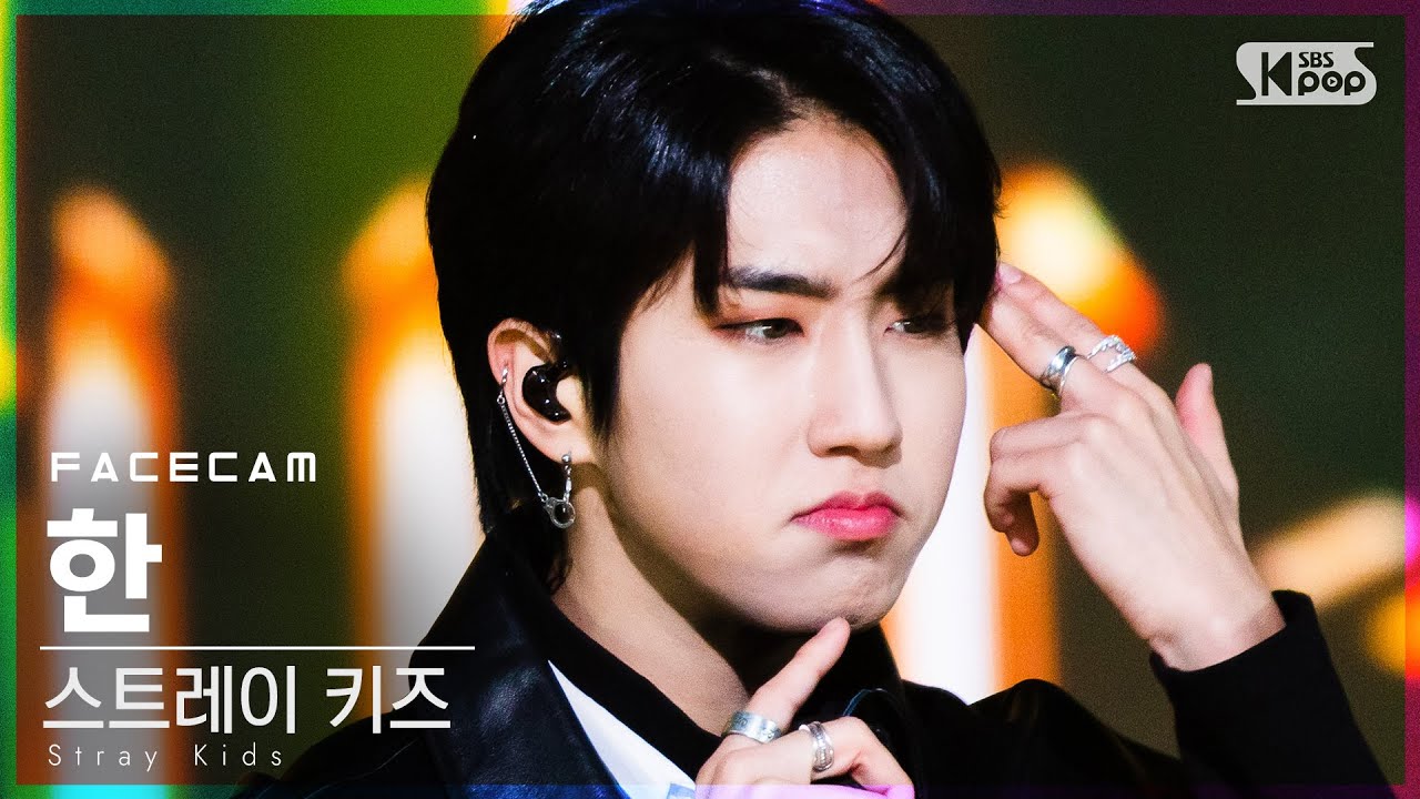 [페이스캠4K] 스트레이 키즈 한 'ALL IN' (Stray Kids HAN FaceCam)│@SBS Inkigayo_2020.11.29.