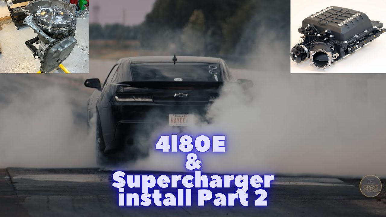 ZL1 4L80e Swap & Supercharger install Part 2
