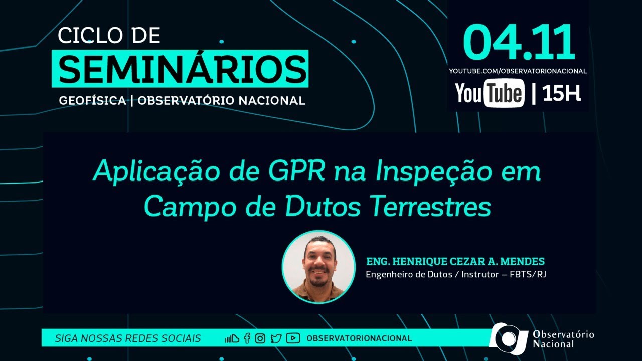 Aplicação de GPR na Inspeção em Campo de Dutos Terrestres