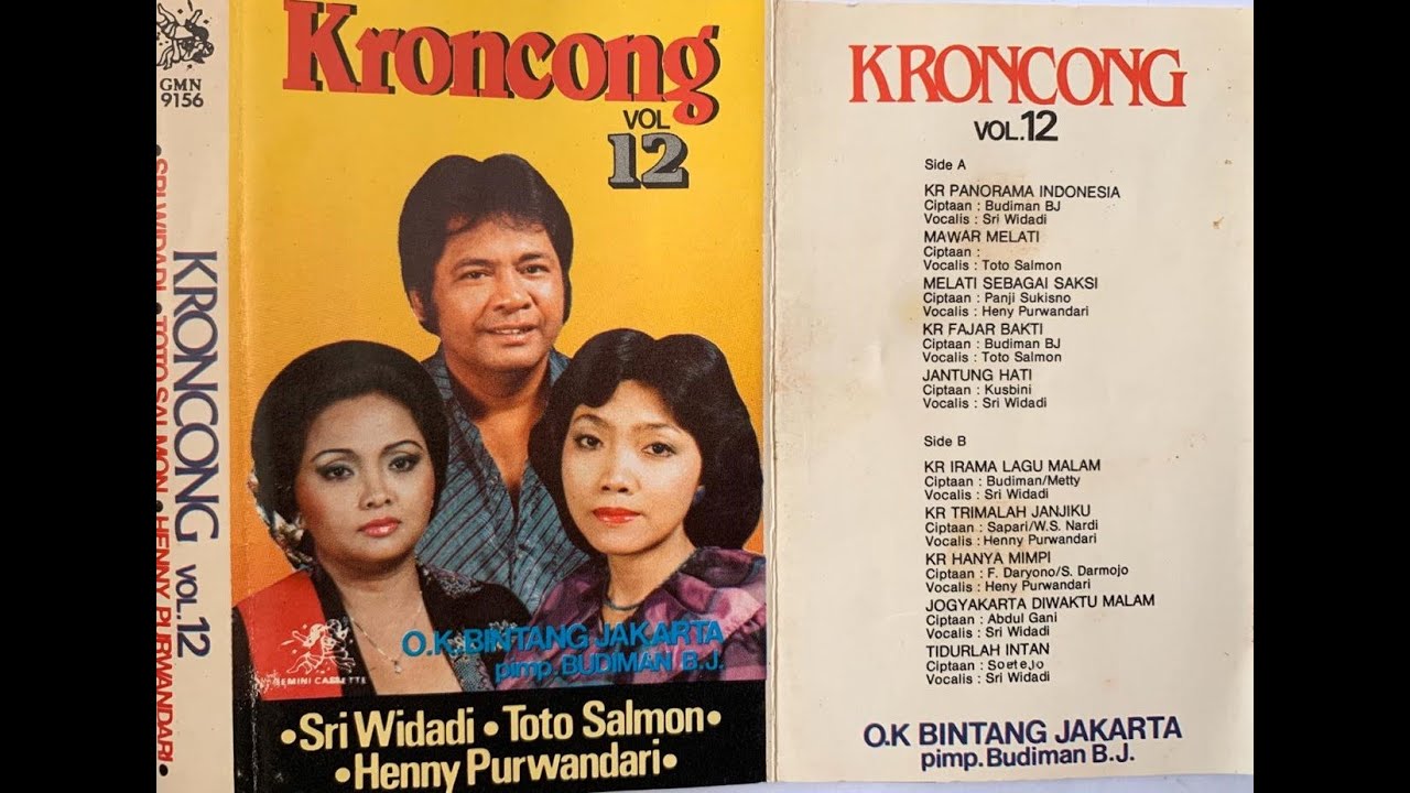 Kr. IRAMA LAGU MALAM - Sri Widadi (Keroncong Asli Vol 12)