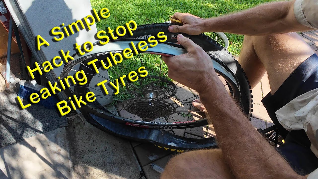 Got Slowly Leaking Tubeless Tires - Try This Fix