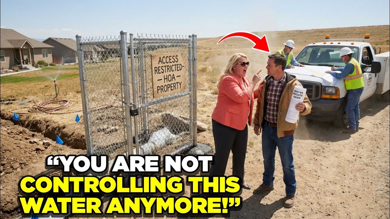 HOA Fenced Off My Water Supply — Didn't Know Every Drop in Town Runs Through My Land