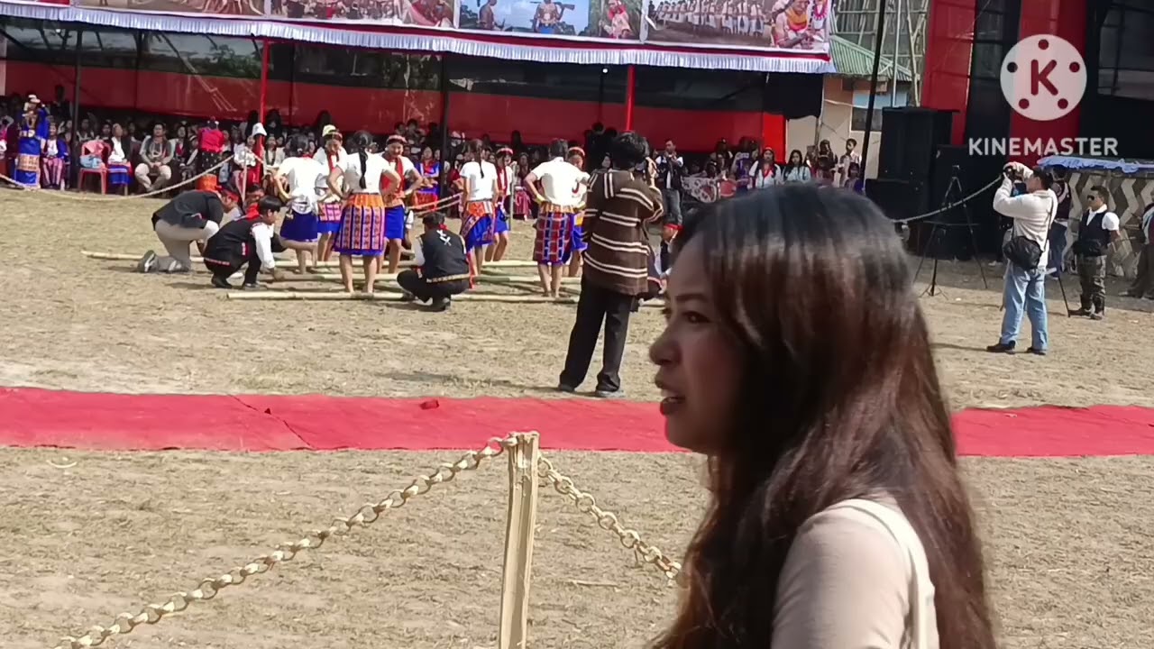 Bamboo dance, Wancho Oriah festival, Itanagar 2026