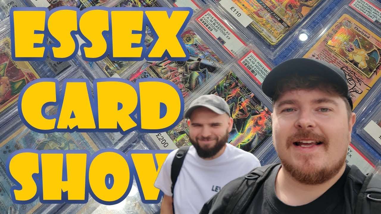 Our first visit to the Essex Card Show!!