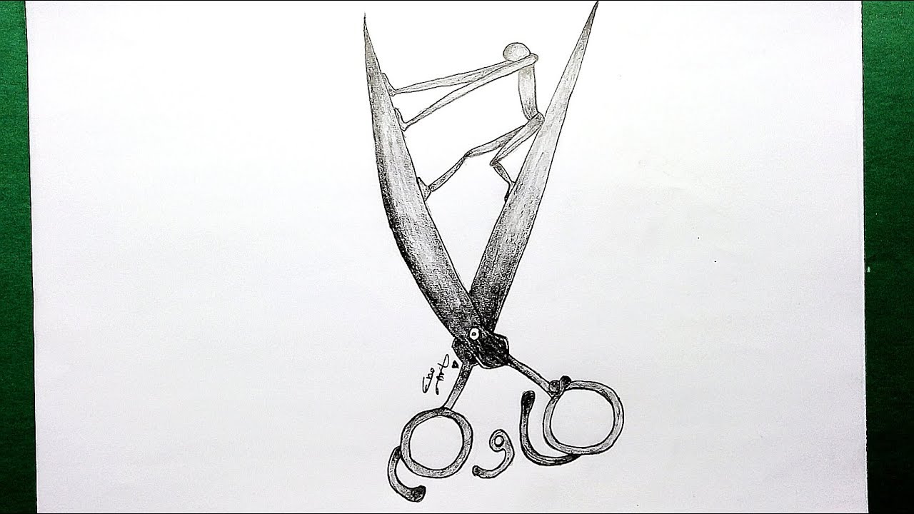 رسم سهل بالرصاص .. سلسلة الرسوم التعبيرية #59  easy pencil drawing Expressive  Series