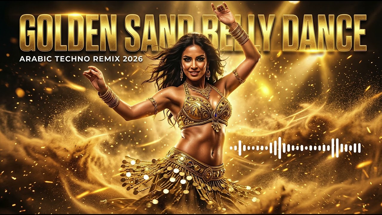 Golden Sand Belly Dance ✨ Arabic Techno Remix 2026 | Desert Bass Dance Beat