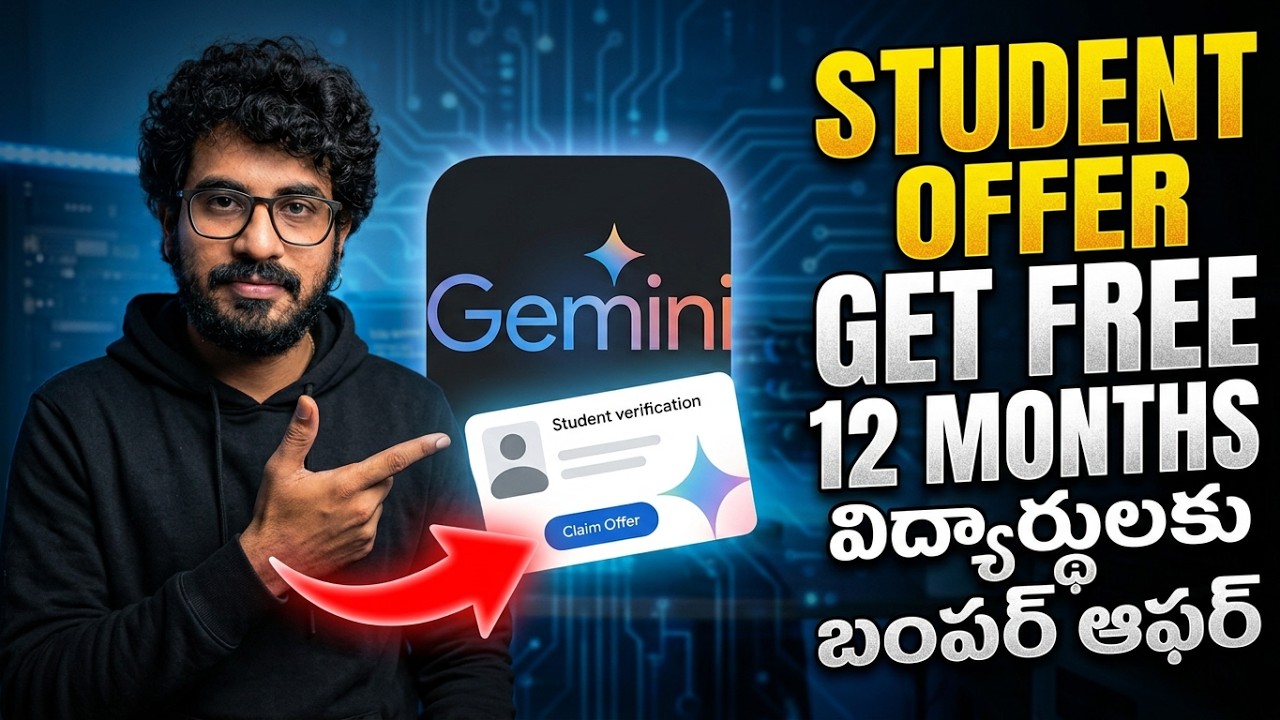 Google Gemini Student Offer 2026 &mdash; Get 12 Months of AI Plus FREE!