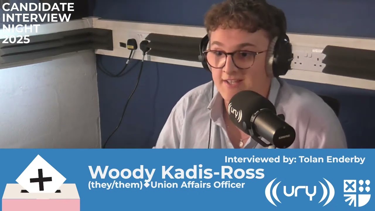 CIN 2025 | Union Affairs Officer | Woody Kadis-Ross