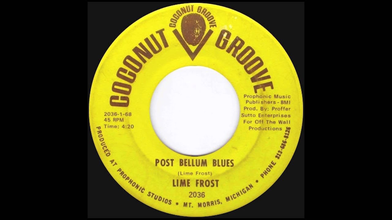 Lime Frost - Post Bellum Blues (1968)