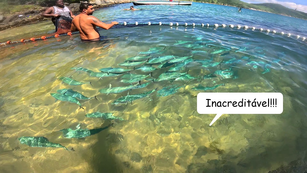 A PESCARIA DE HOJE FOI TENSA