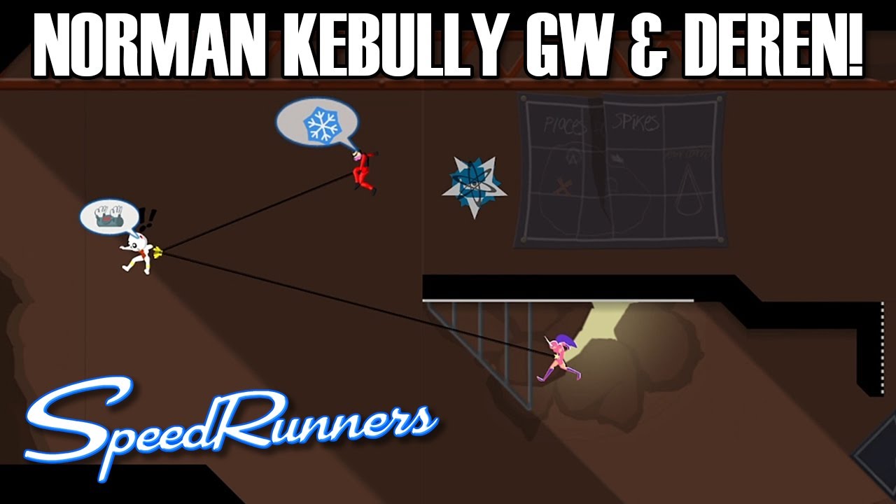 GW & DEREN MELAWAN NORMAN! HASTA AFK! - SpeedRunners Indonesia