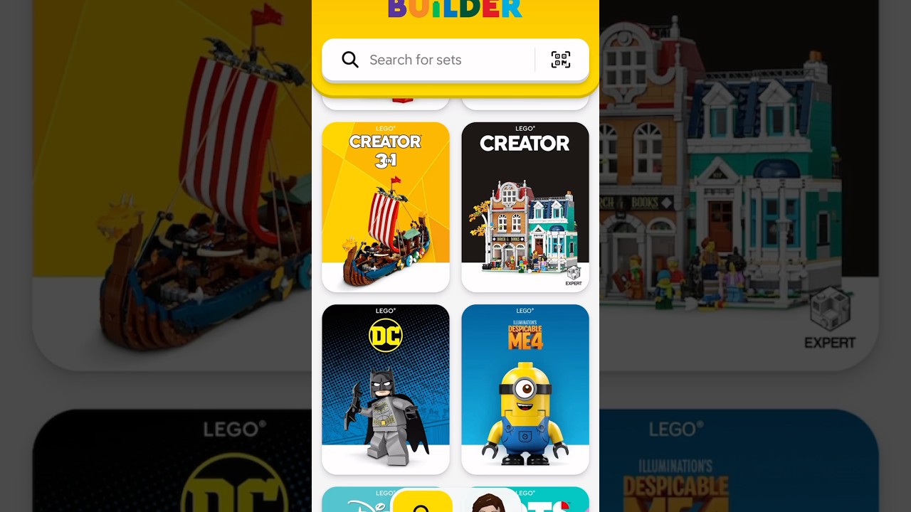 Приложение Lego Builder 
